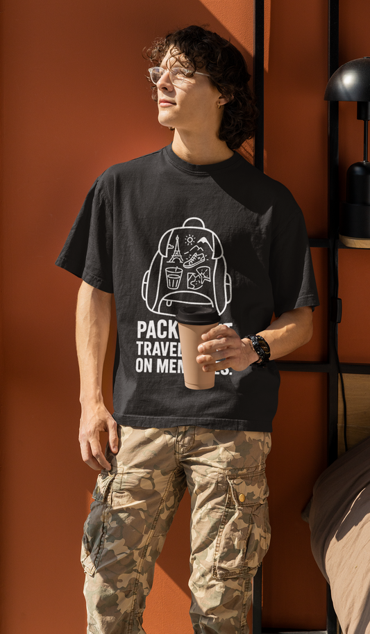 Unisex Oversized Classic Drop-shoulder T-shirt