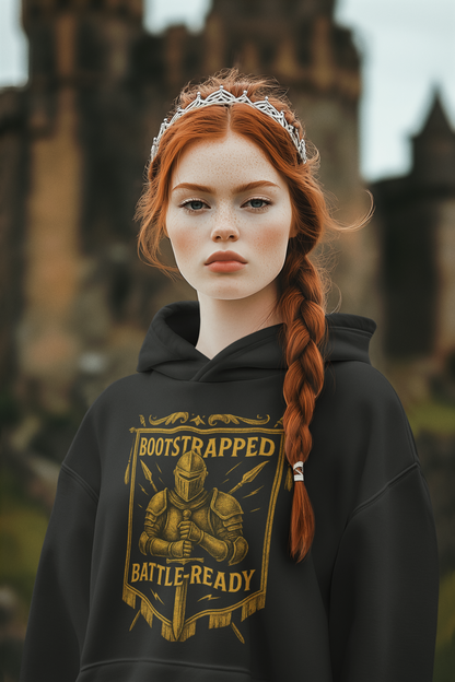 Unisex Non-zipper Heavy Drop-shoulder Hoodie