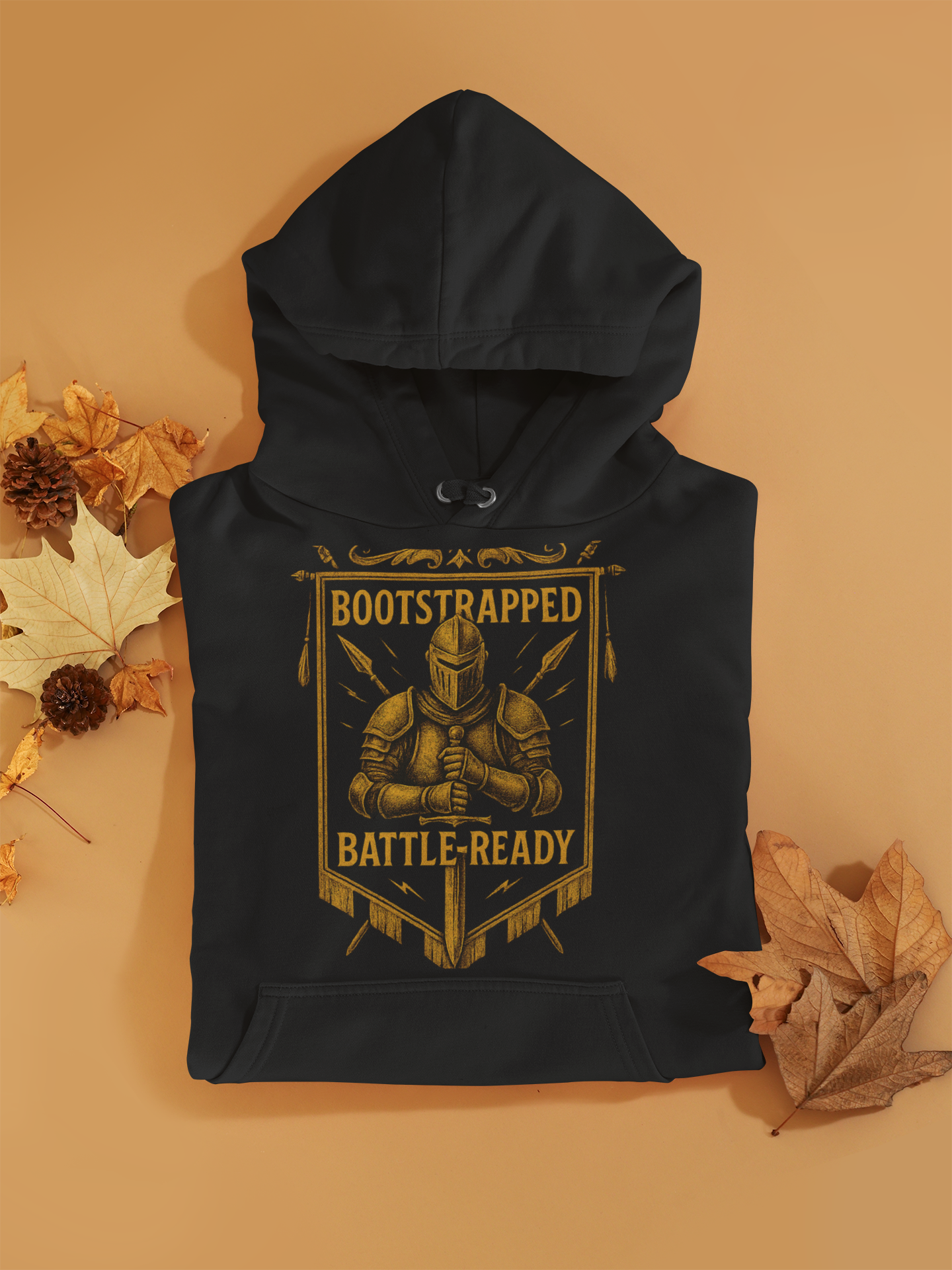 Unisex Non-zipper Heavy Drop-shoulder Hoodie