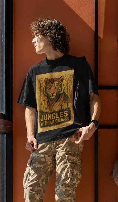 Unisex Oversized Classic Drop-shoulder T-shirt