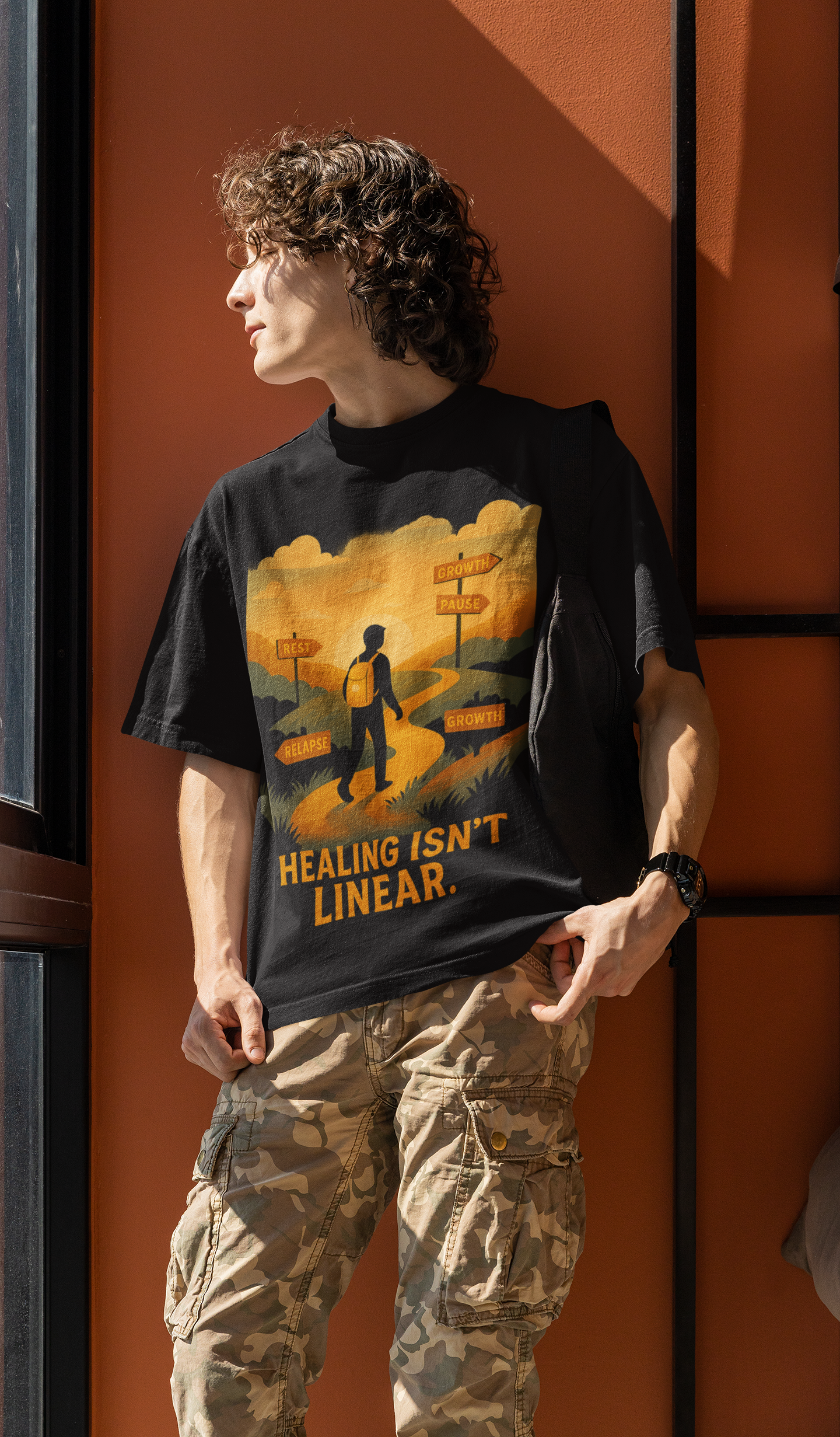 Unisex Oversized Classic Drop-shoulder T-shirt