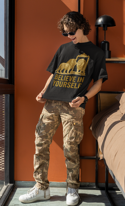 Unisex Oversized Classic Drop-shoulder T-shirt