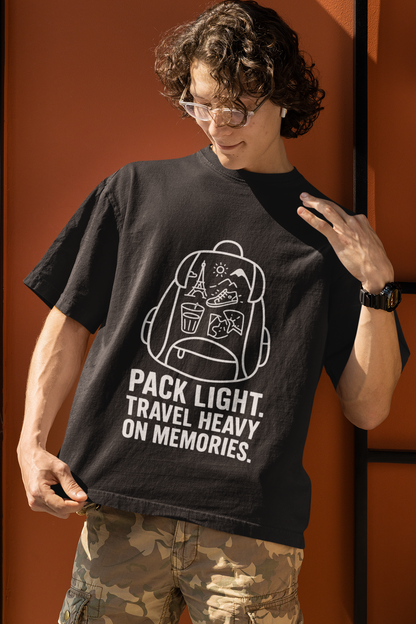 Unisex Oversized Classic Drop-shoulder T-shirt