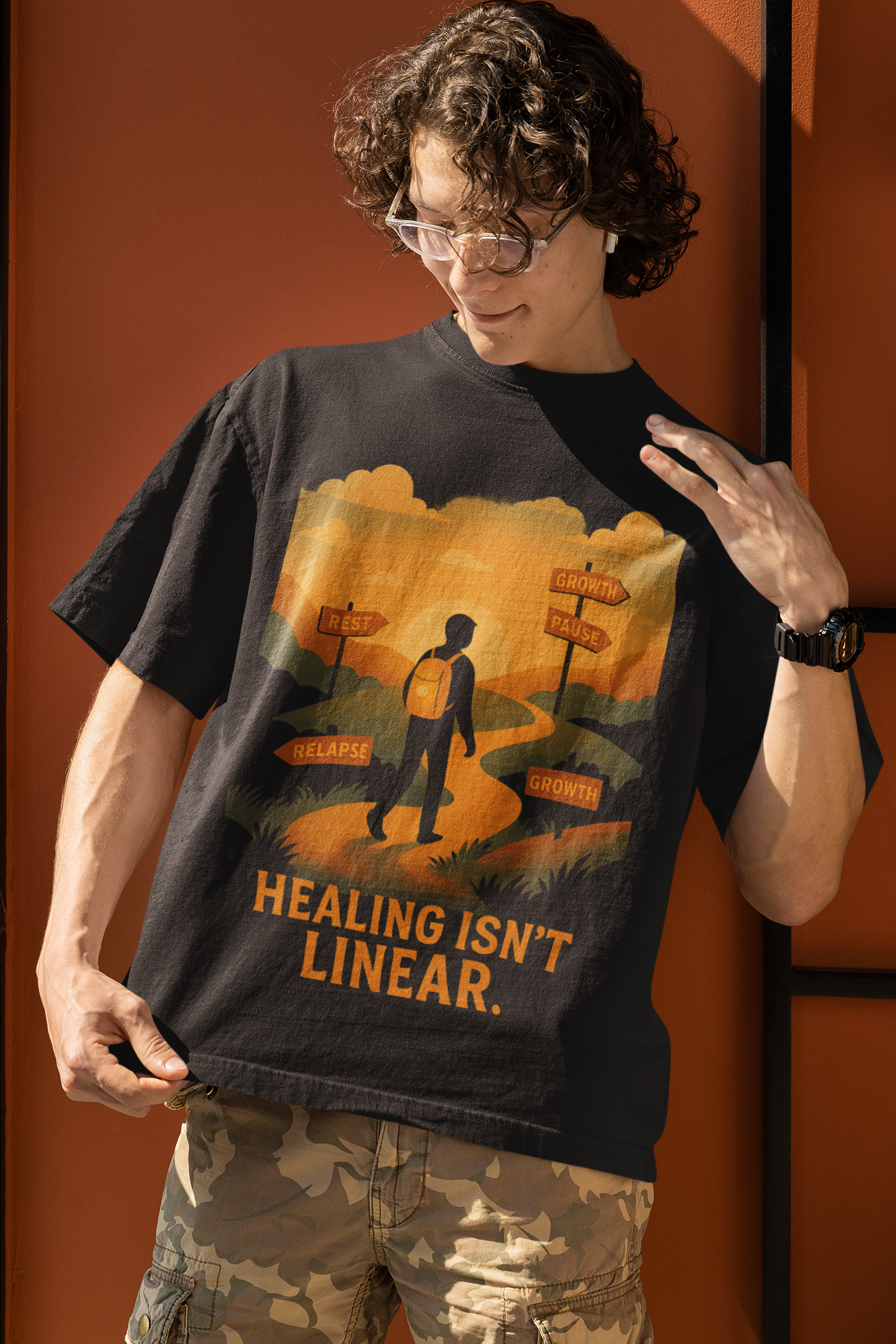 Unisex Oversized Classic Drop-shoulder T-shirt