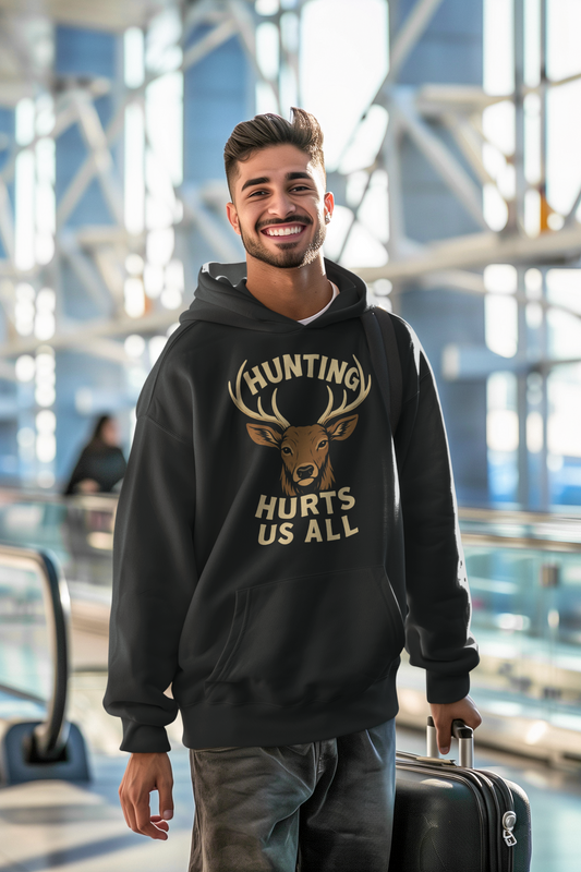 Unisex Non-zipper Heavy Drop-shoulder Hoodie