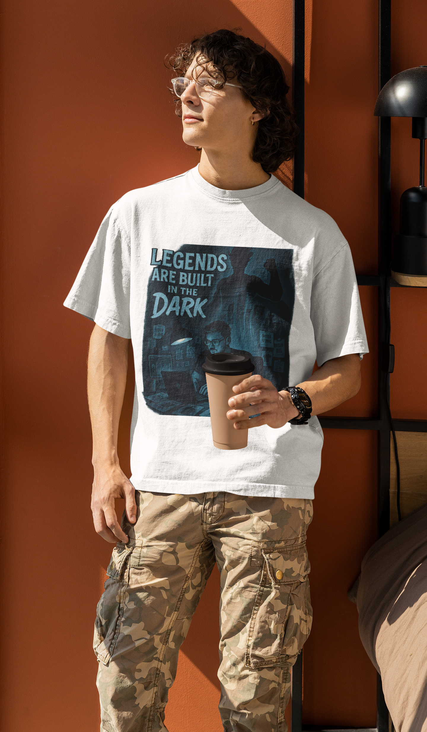 Unisex Oversized Classic Drop-shoulder T-shirt