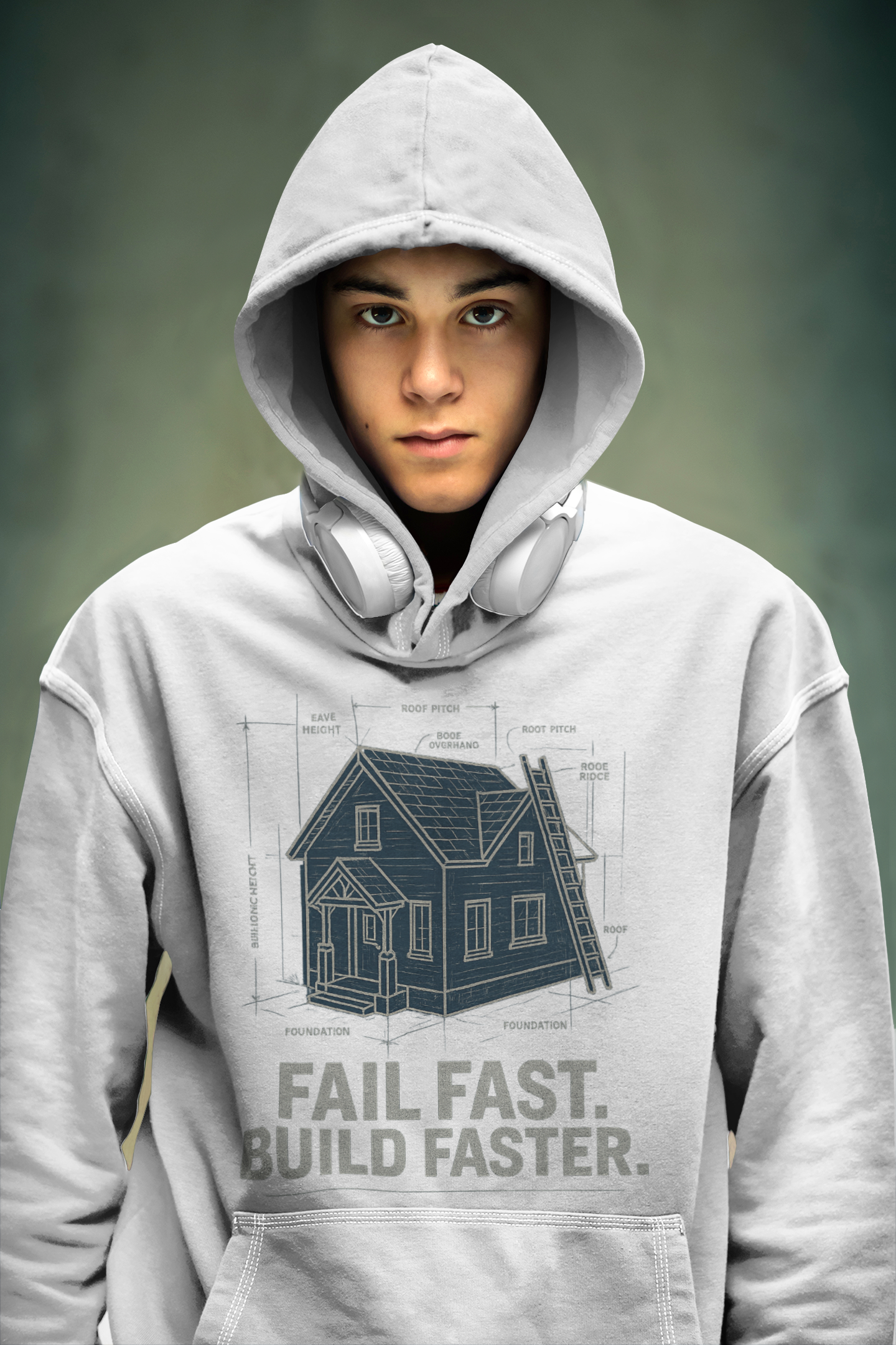 Unisex Non-zipper Hoodie