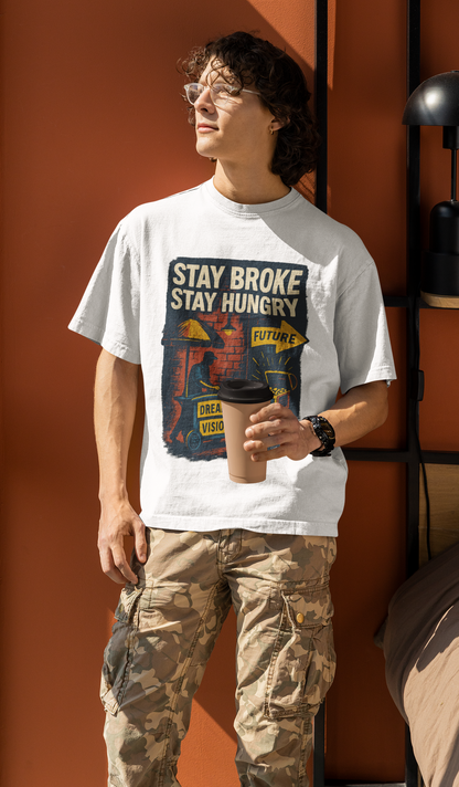 Unisex Oversized Classic Drop-shoulder T-shirt