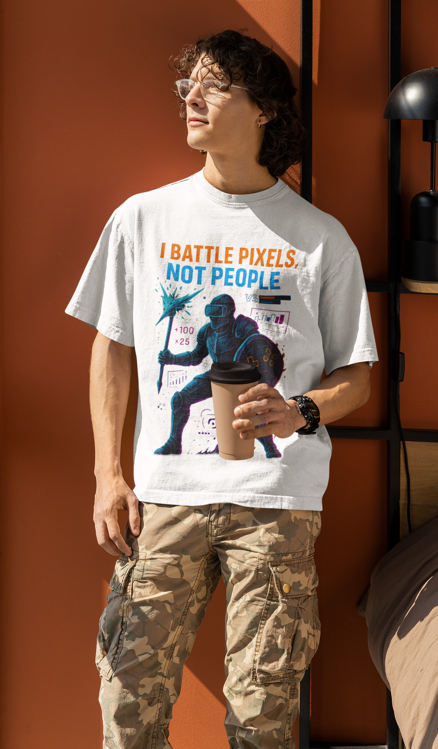 Unisex Oversized Classic Drop-shoulder T-shirt