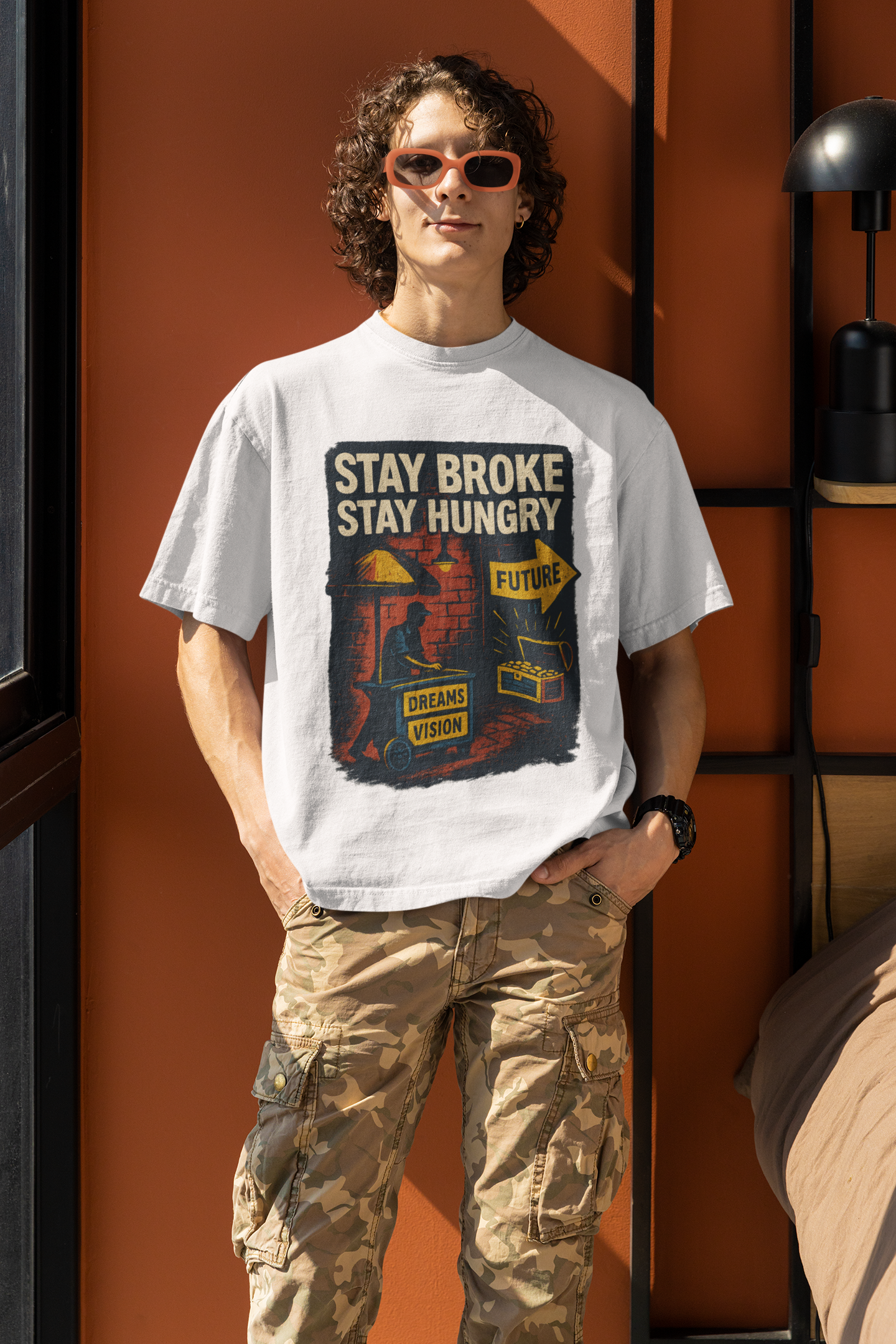 Unisex Oversized Classic Drop-shoulder T-shirt