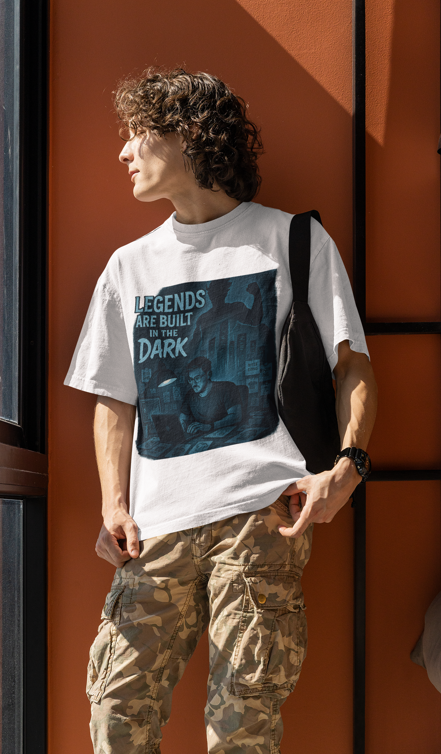 Unisex Oversized Classic Drop-shoulder T-shirt