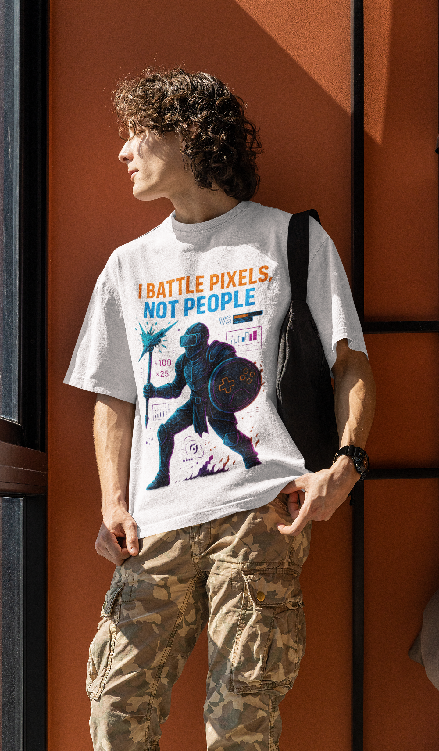 Unisex Oversized Classic Drop-shoulder T-shirt