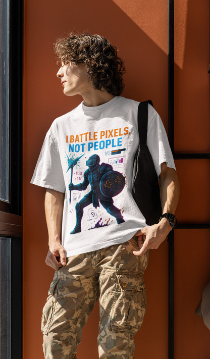 Unisex Oversized Classic Drop-shoulder T-shirt