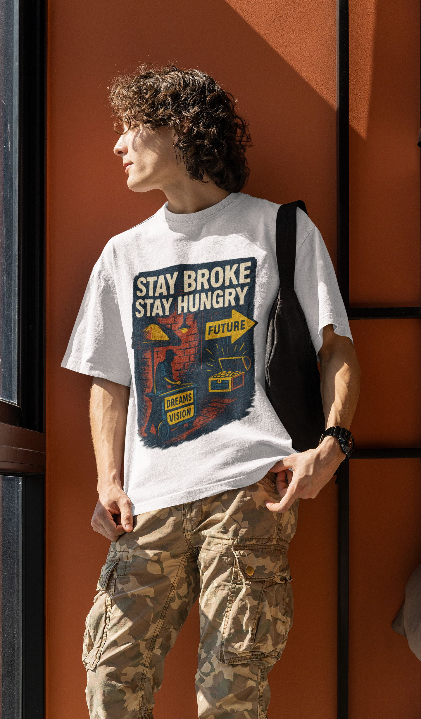 Unisex Oversized Classic Drop-shoulder T-shirt