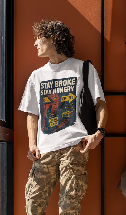 Unisex Oversized Classic Drop-shoulder T-shirt