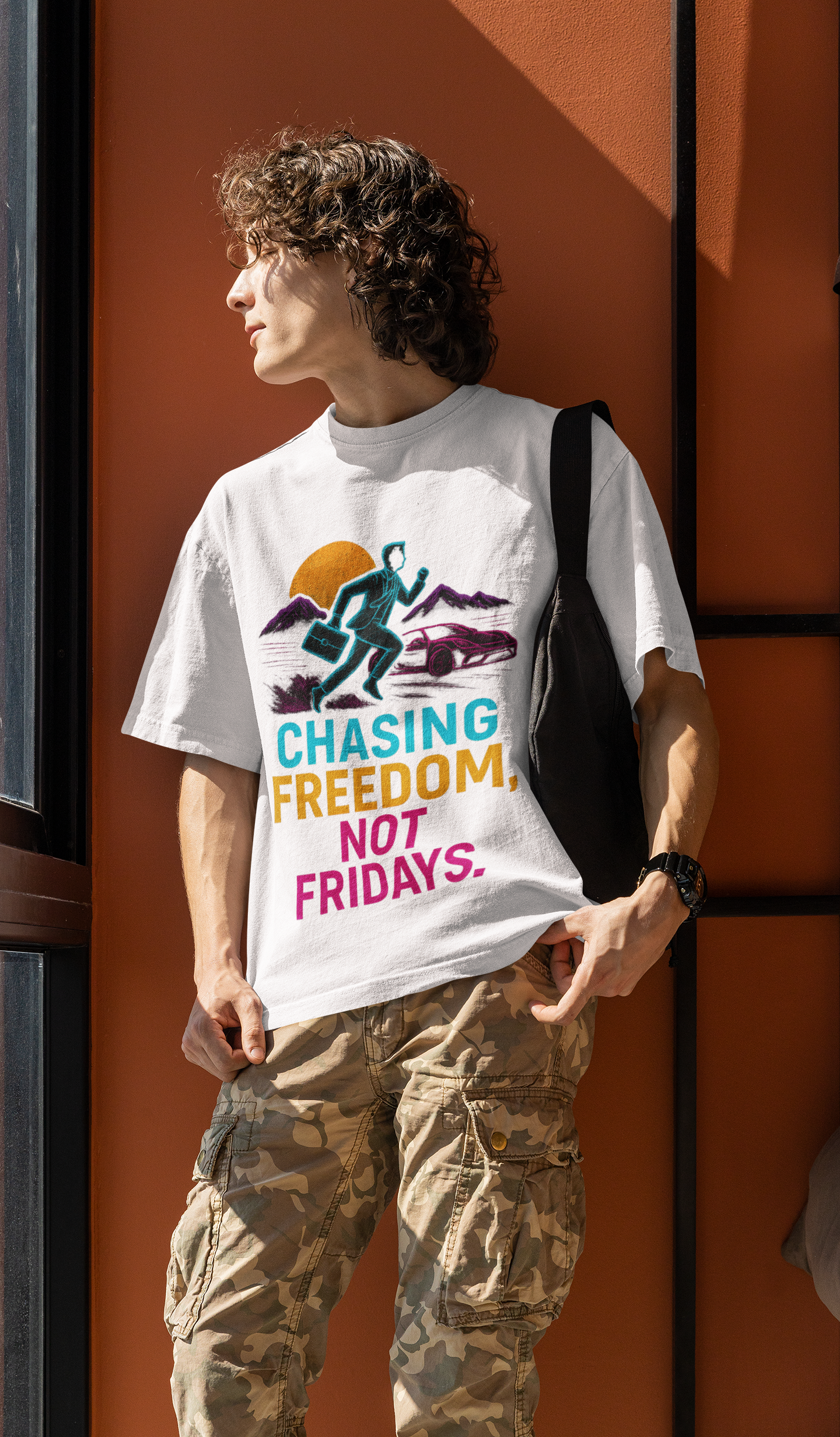 Unisex Oversized Classic Drop-shoulder T-shirt