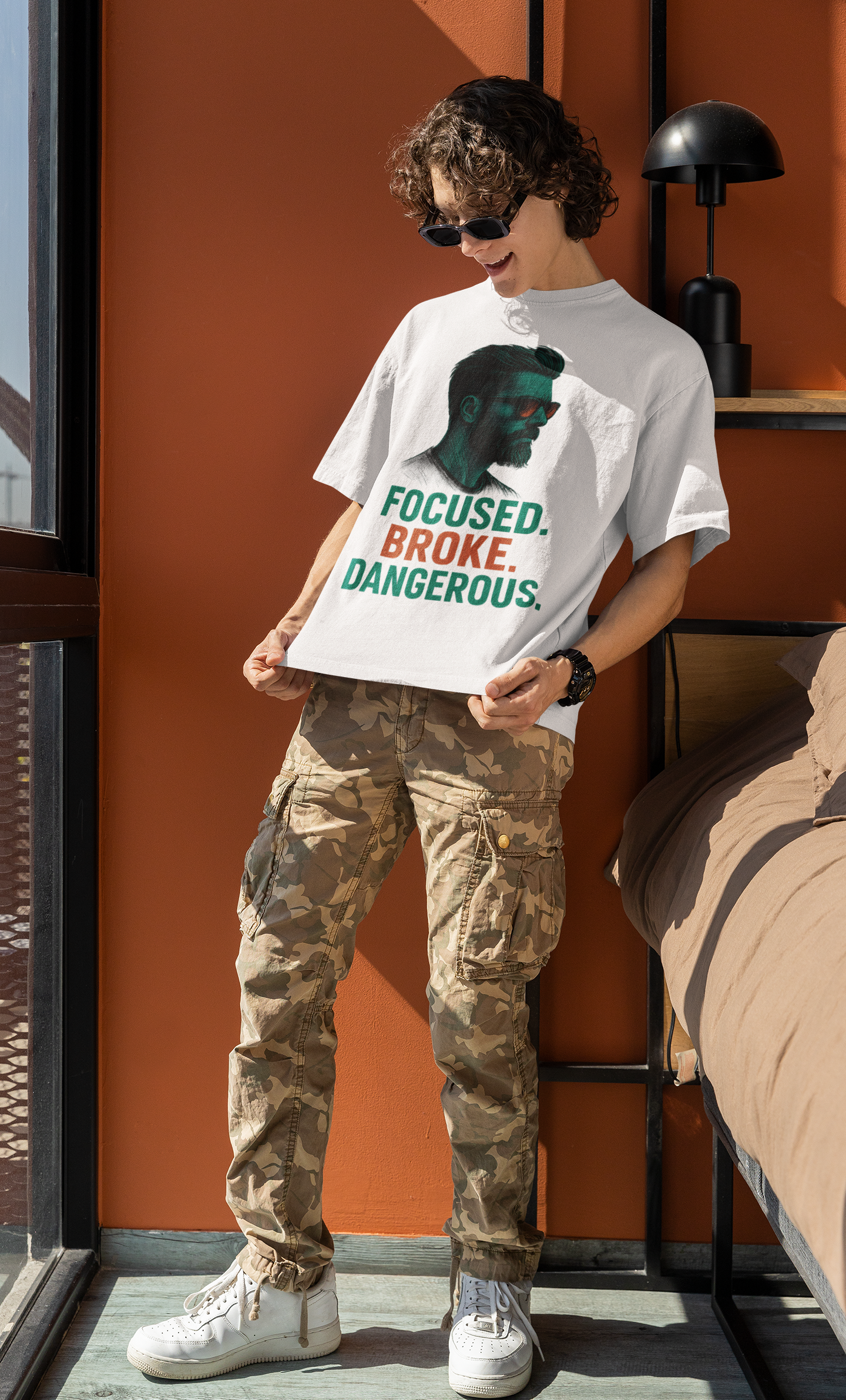 Unisex Oversized Classic Drop-shoulder T-shirt