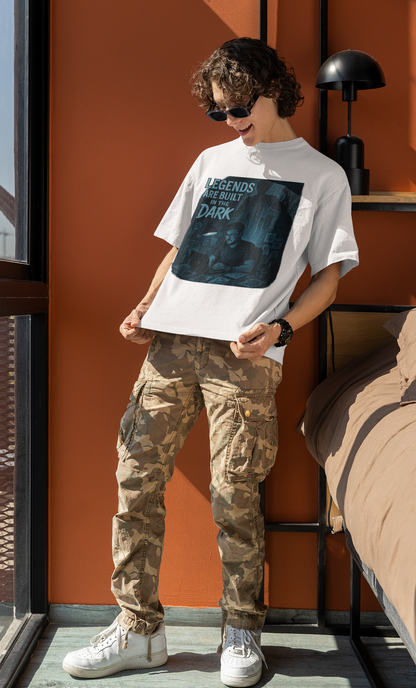 Unisex Oversized Classic Drop-shoulder T-shirt