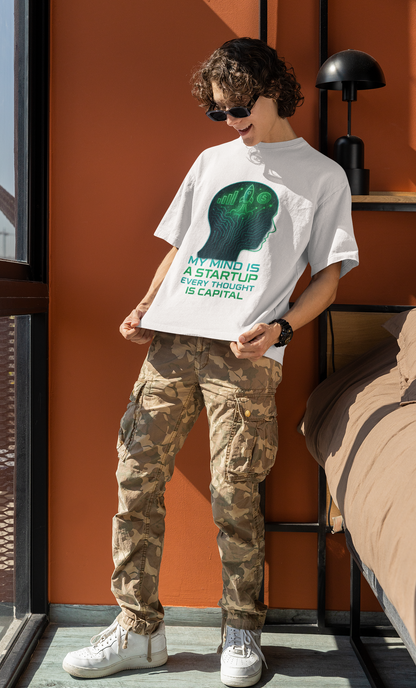 Unisex Oversized Classic Drop-shoulder T-shirt