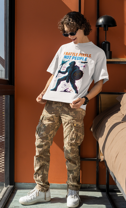 Unisex Oversized Classic Drop-shoulder T-shirt