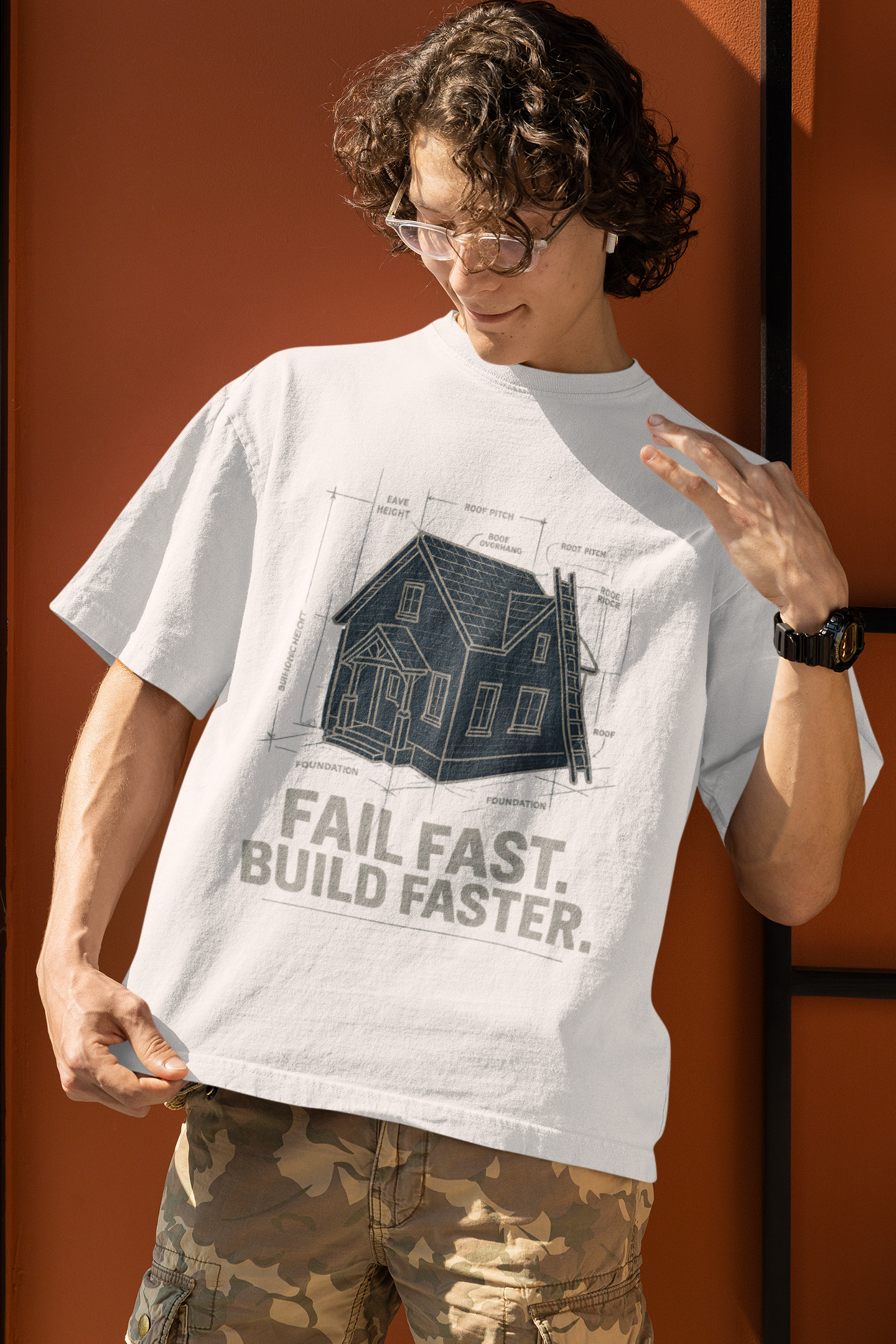 Unisex Oversized Classic Drop-shoulder T-shirt