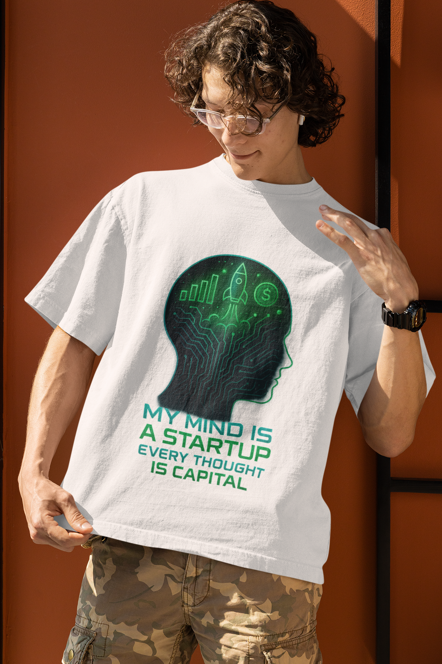 Unisex Oversized Classic Drop-shoulder T-shirt